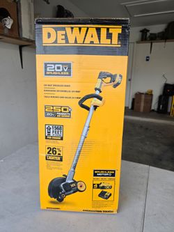 🔥$160 FIRM PRICE 🔥 DEWALT 20V MAX 7.5 in. Cordless Lawn Edger Kit with 4.0Ah Battery & Charger