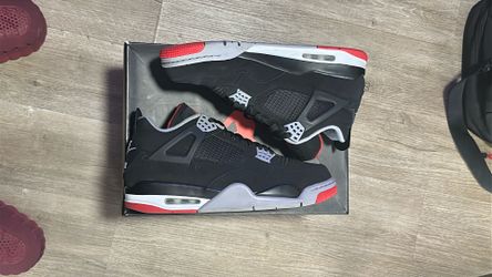 Jordan 4 retro bred size 11.5
