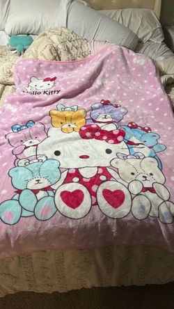 Hello kitty blanket
