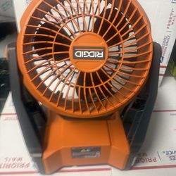 RIDGID 18V Cordless Hybrid Jobsite Fan (Tool Only) R860721