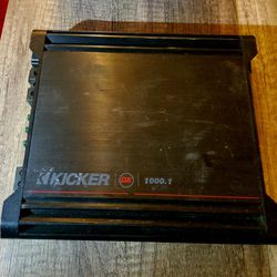 Kicker DX 1000.1 Amplifier 