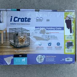 Dog Crate (new in box for toy breeds)