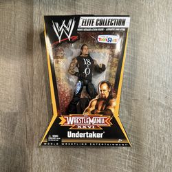In Hand, Brand New, Never Opened - 2010 - Mattel - WWE - Wrestlemania XXVI 26 - Elite Collection - Undertaker 18-0 - Toys R Us Exclusive -  7” Inch Fi