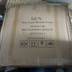 SUN One-Layer Washer Dryer Countertop