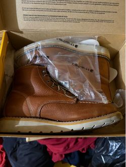 Carhartt Soft Toe Waterproof 6 inch Wedge Boot Size 9