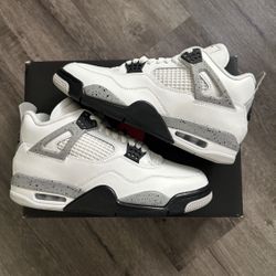 Air Jordan 4 Retro White Cement Men’s 9.5 US (2025)