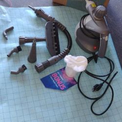 PurSteam Handheld Pressurized Steam Cleaner Set New