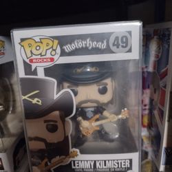 Brand New Motorhead Lemmy Kilmister #49 With Protector Case..