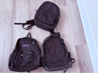 Black backpack
