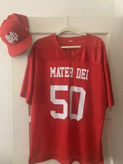 Mater Dei jersey and hat both for 40