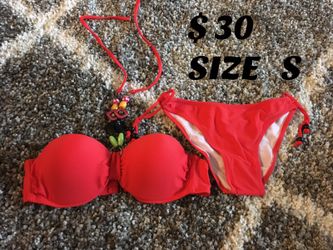 Red bikini