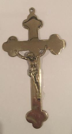 Authentic European Gold Plated Wall Cross