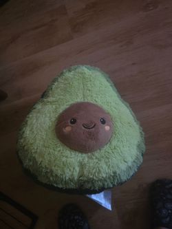 Avocado cuddly pillow