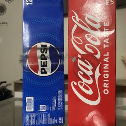 Pepsi + Coca-Cola 12-pack (2 cajas) – Nuevo” 
