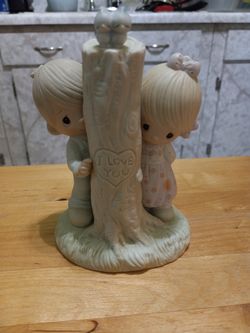 Precious Moments Figurine "Thee I Love" Figurine 1979
