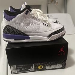Air Jordan 3 Retro (GS) Size : 6.5