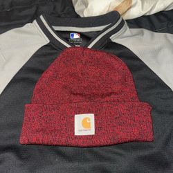Maroon Carthart Beanie 1 size