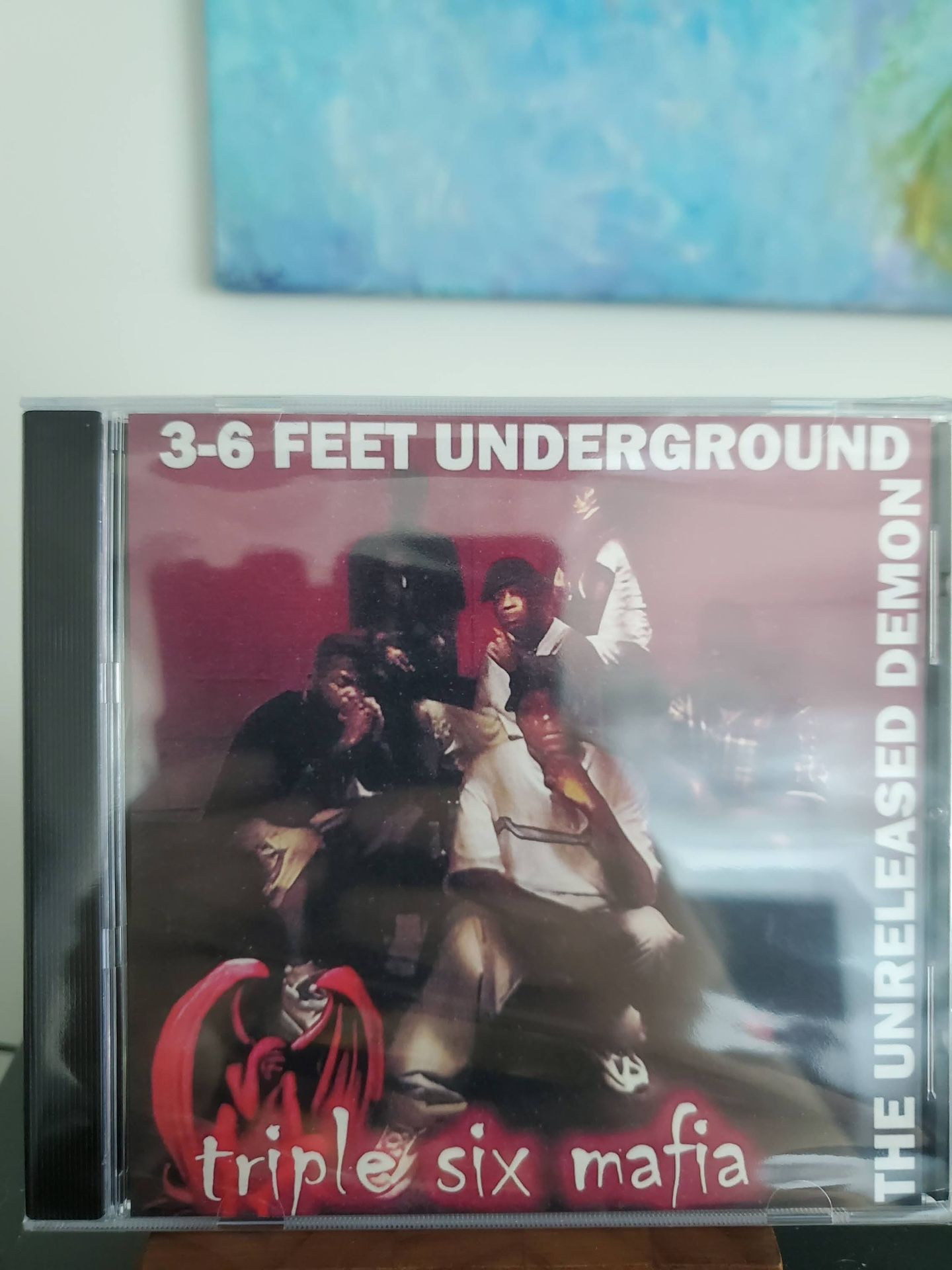 Three 6 Mafia The Unreleased Demon Mixtape CDr 2024 Repress