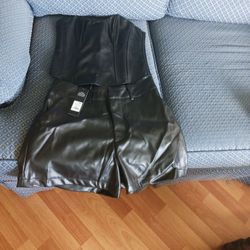 Shorts And Bustier  New
