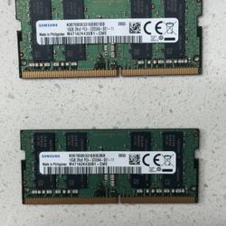 32GB Ram 2x16 DDR 4
