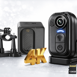 4K WiFi Sports Mini Camera 128GB – Brand New – Indianapolis Pickup