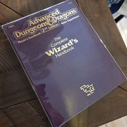 Advanced Dungeons & Dragons Complete Wizard’s Handbook PHBR4 TSR AD&D 2E