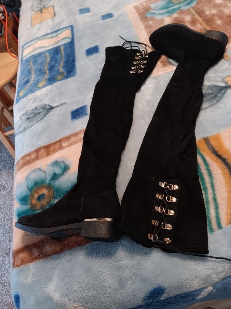 High Top Boots Size 6.5
