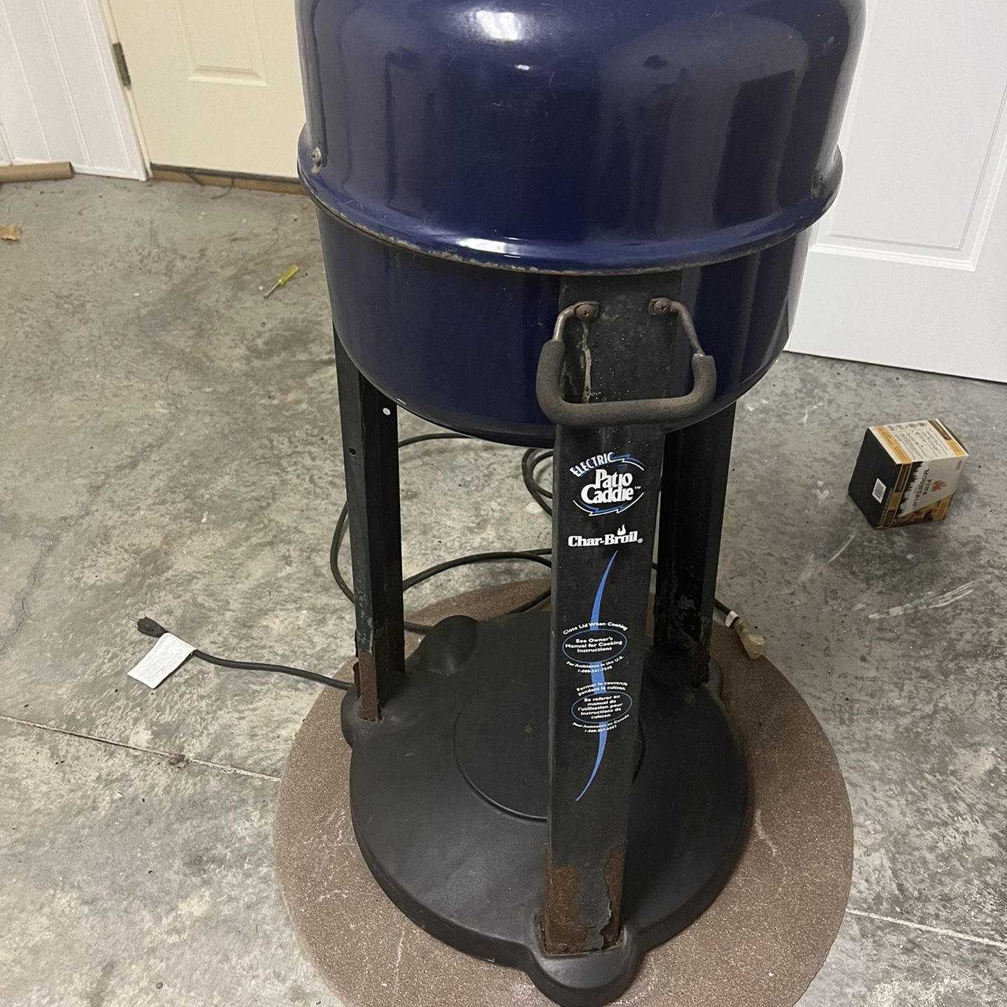 Char Broil Electric tried Patio Caddie