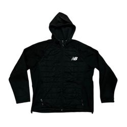 New Balance Bomber Flight Black Women’s Jacket Brand New Size Large 