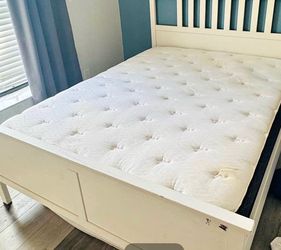 Beautiful White Queen Bed