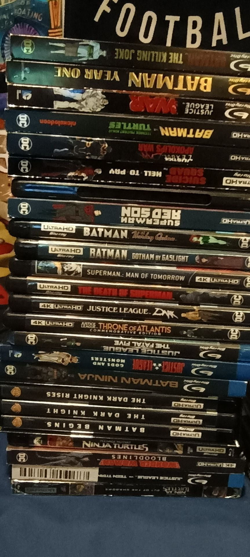 4k bluray superhero collection