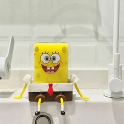 SpongeBob Sponge Holder - Decorative Sponge Holder - Self Draining Sponge Holder