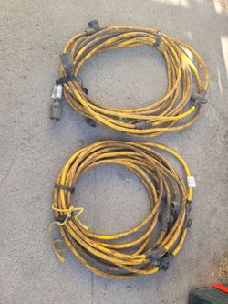 Heavy-Duty Construction String Work Lights