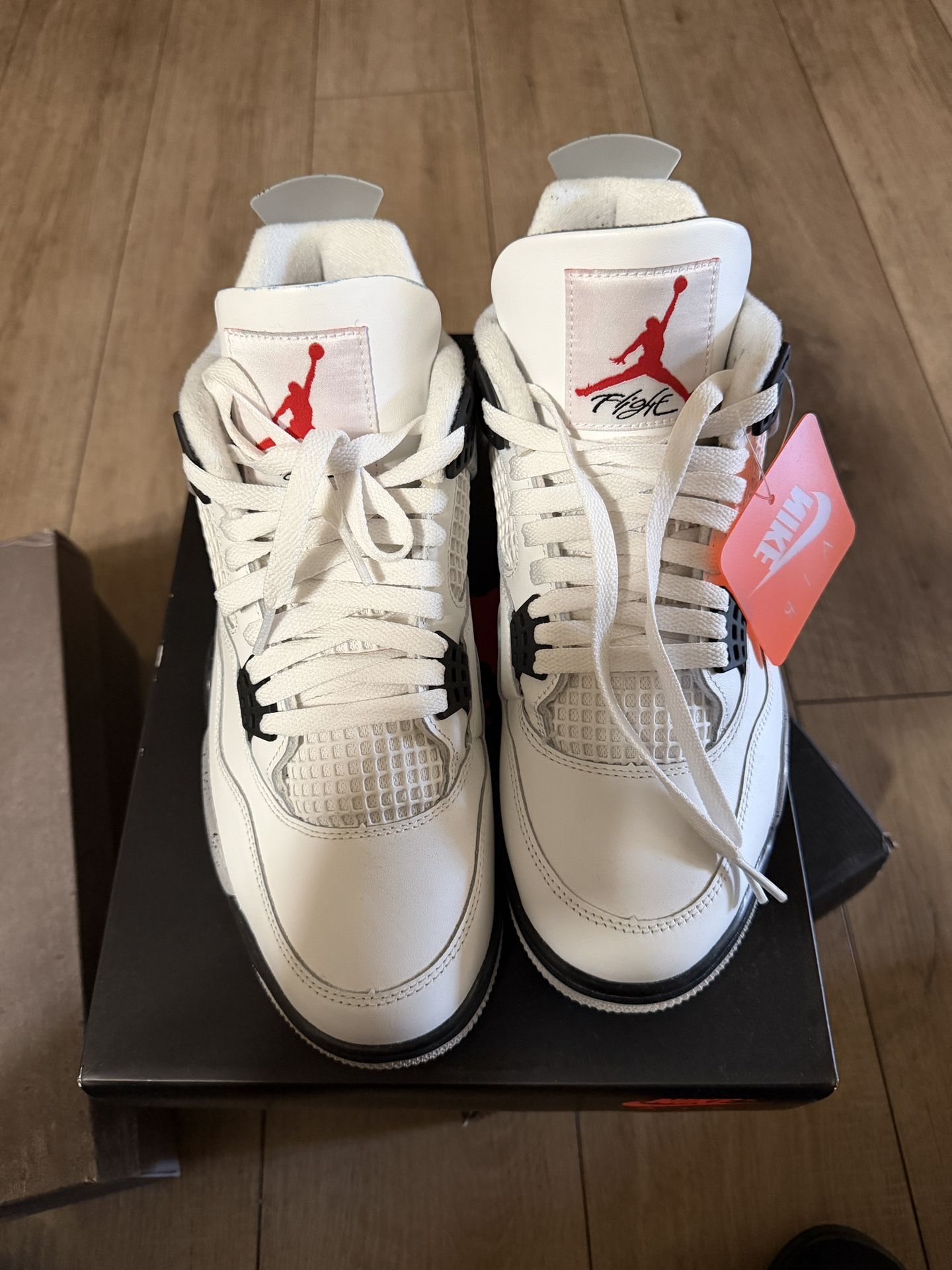Jordan 4 white cement