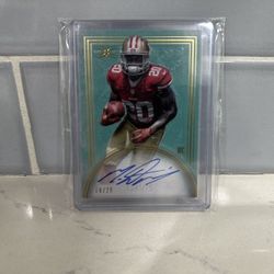 Mike Davis /25 Auto Card