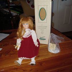 Seymour Mann Little Miss December Doll NIB