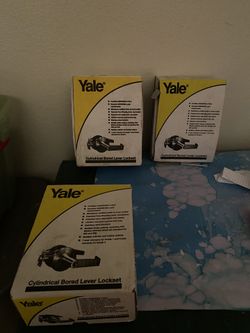 *Read Description ! 3 Free Lever Locksets Handles for Doors