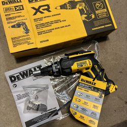 New DeWalt Screw Gun