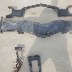 Camero Front Header And Lower Front Valance 70-73  Camero And Center Top Console Bezel 