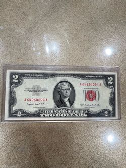 1953-B $2 Red Seal US Note