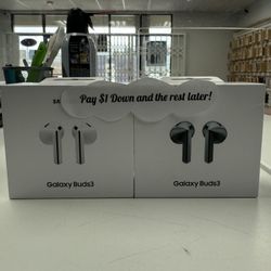 Samsung Galaxy Buds 3 Bluetooth Speaker New - Pay $1 To Take It Home Today and pay the rest later.
