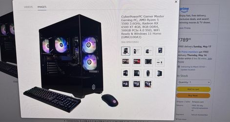 Custom Made Cyber Power 5500