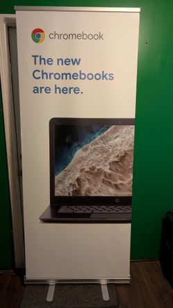 A Chrome Poster Portable 