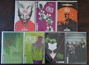 The Joker A Puzzle Box 1-7 (7 comics) Complete Mini-Series