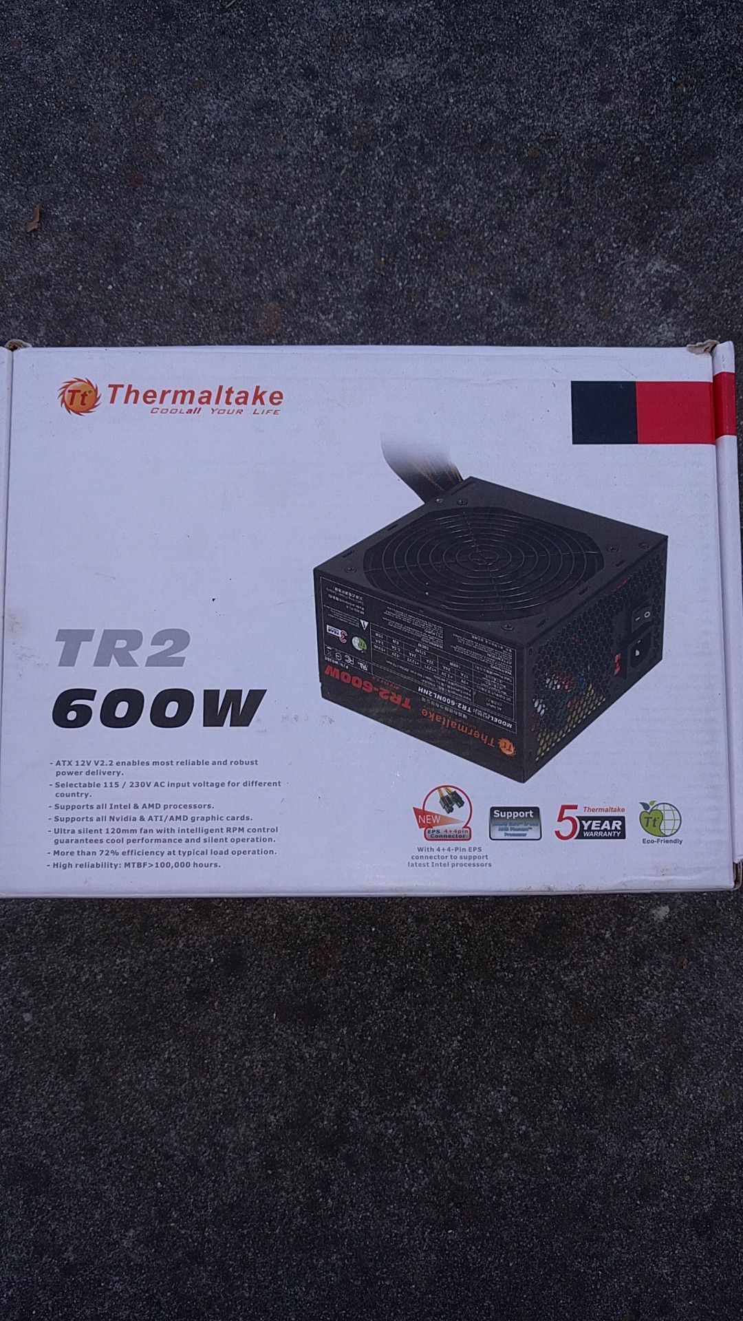 Computer power supply Thermaltake TR2 600w