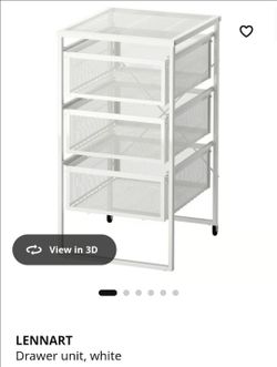 LENNART
Drawer unit, white