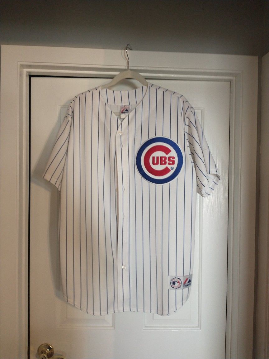 Majestic Cubs Derrick Lee Jersey