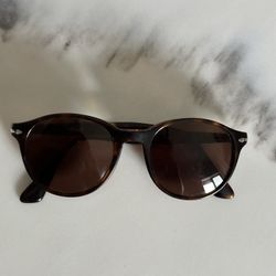 Persol Polarized Sunglasses Tortoise Brown 