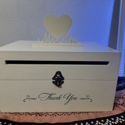 Mr And Mrs Thank You Wedding Box 