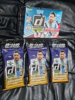 2025-26 Donruss FIFA Road To the World Cup Soccer Blaster Box & 3 Value Packs!
